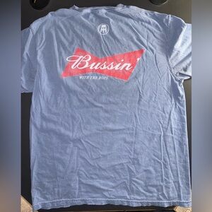 Barstool x Bussin With The Boys - Comfort Colors Short Sleeve Pocket Tee - Large